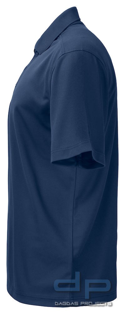 2040 FUNKTIONS-POLO PIQUÉ Navy mit Wunschaufdruck auf Brust und Rücken