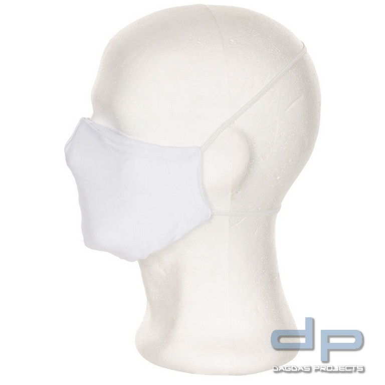 Mund- und Nasenmaske, weiß