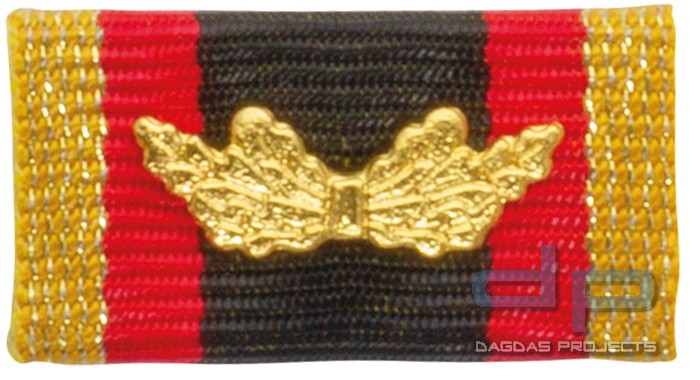 Bandschnalle Ehrenkreuz für Tapferkeit Gold