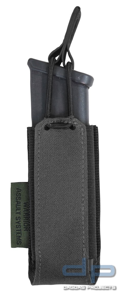 WAS LASER CUT SINGLE BUNGEE PISTOL MAG POUCH in verschiedenen Farben