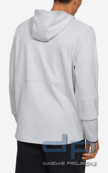 Under Armour MK-1 Warmup Hoodie in hellgrau