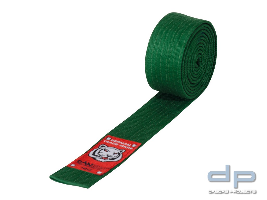 DANRHO Budo Gürtel Junior ca. 4 cm breit Farbe: Grün
