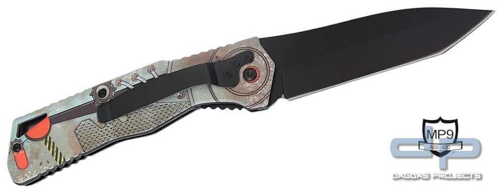 MP9 Klappmesser Steampunk