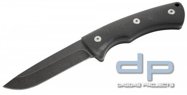 OYO FALKETIND SLIREKNIV BUSHCRAFT- UND SURVIVALMESSER BLACK