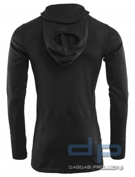 ACLIMA WARM WOOL HOOD SWEATER V2 AUS MERINOWOLLE