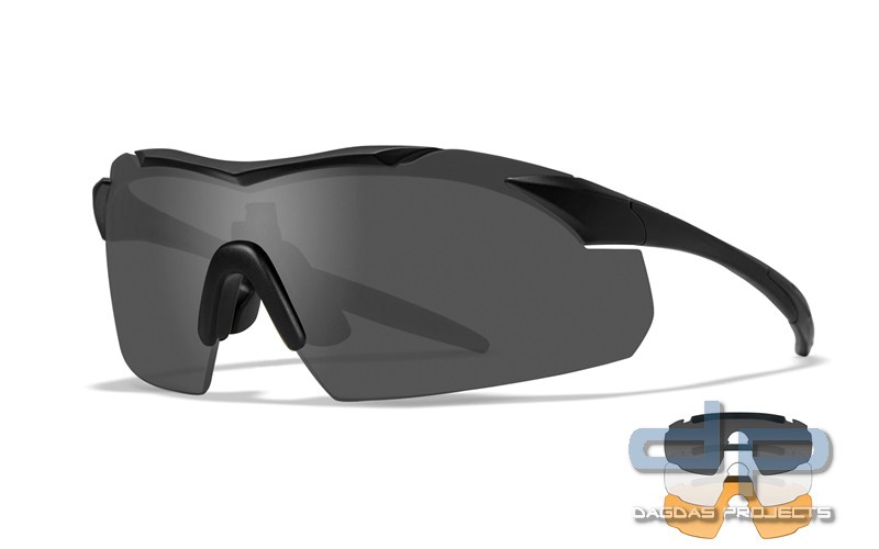 WILEY X VAPOR 2.5 SCHUTZBRILLE SMOKE/CLEAR/RUST in verschiedenen Farben
