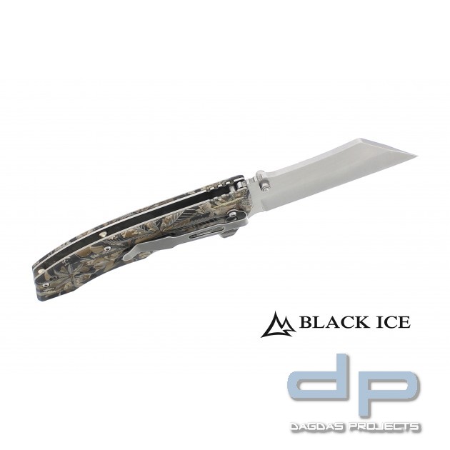 BLACK ICE Einhandmesser THC Green