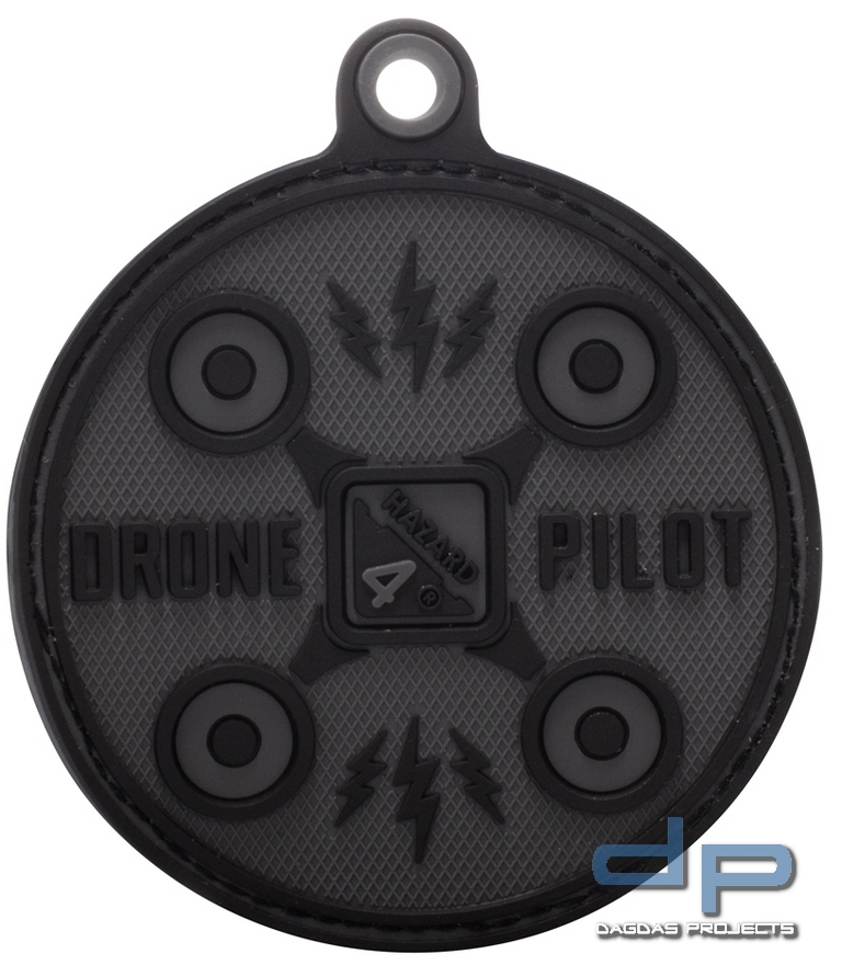 Hazard 4 Rubber Patch DRONE PILOT in verschiedenen Farben