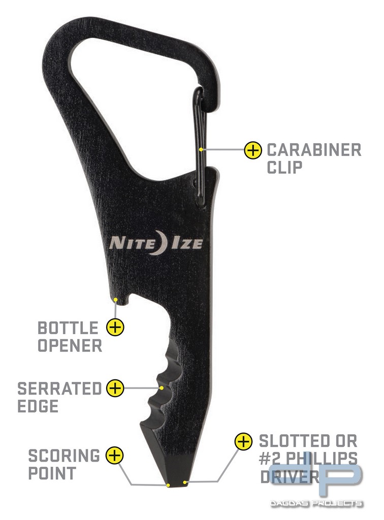 Nite Ize Nite Ize DoohicKey Schlüsselbund/ Clipkey Multitool