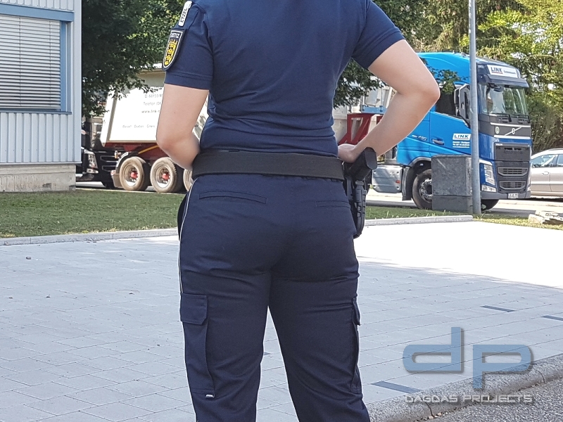 ETZEL Diensthose Baden-Württemberg für Damen mit Aufdruck nach Wunsch in reflex Silber, Gr.:Damen 52