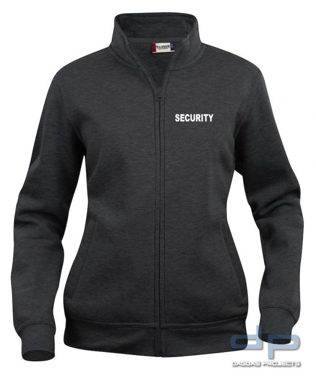 Damen Sweat Jacke Behörde mit Wunschaufdruck in verschiedenen Farben