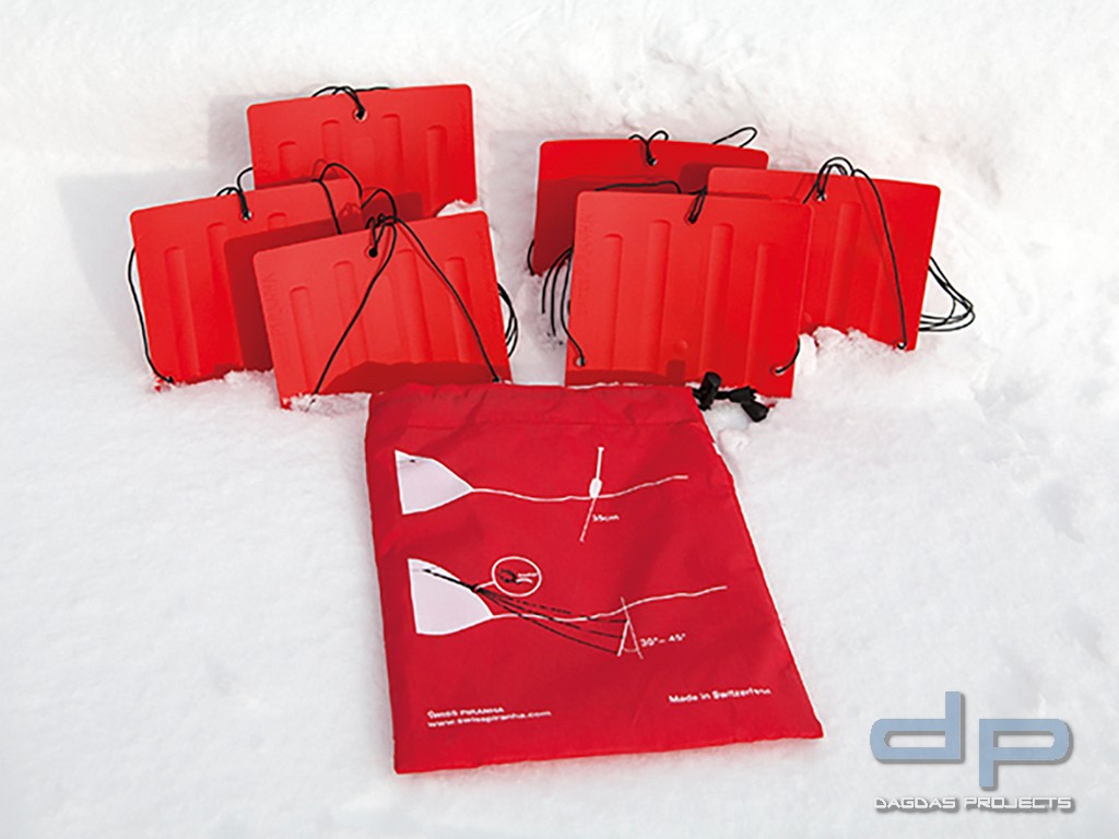 SWISSPIRANHA SCHNEE & SANDANKER 6ER PACK