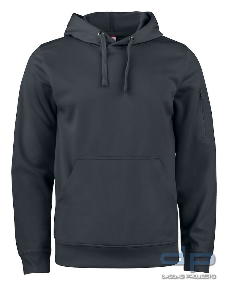 Basic Active Hoody mit Wunschaufdruck in verschiedenen Farben