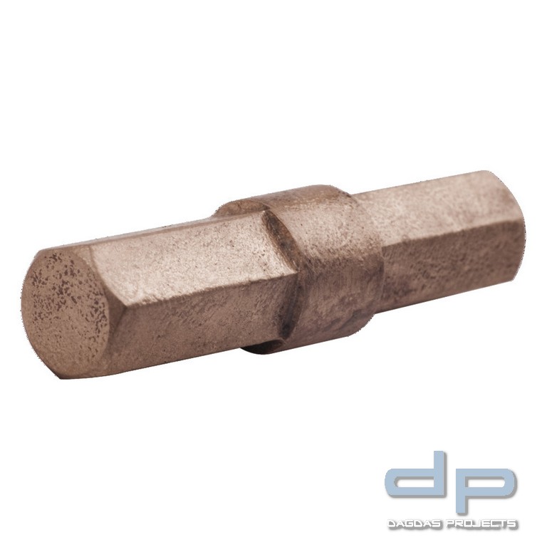 Schraubendreher Bit 1/4″ funkenfrei, Innensechskant, 5,0 mm