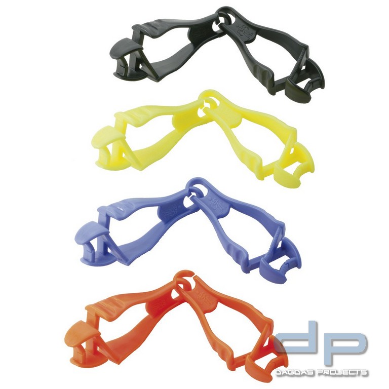 Handschuhclip Grabber, Klammer/Klammer Farbe Blau