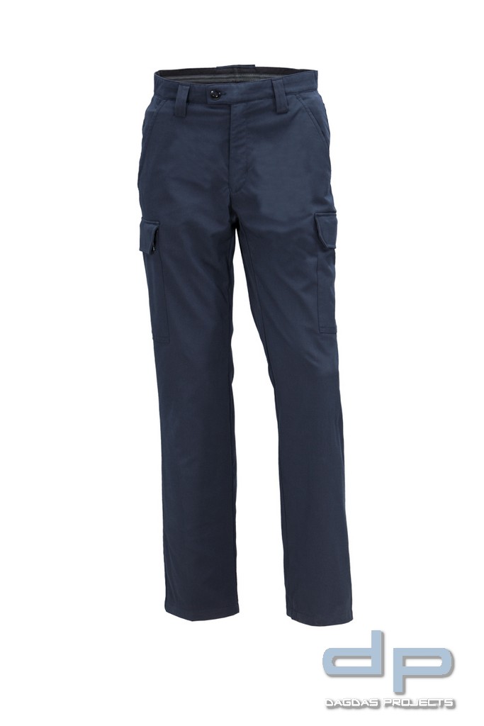 Damen Winter Diensthose mit Aufdruck in reflex Silber