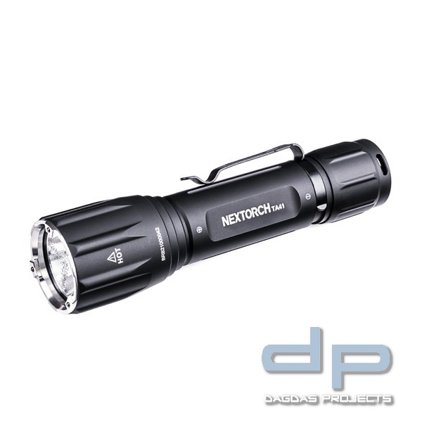 NEXTORCH TA41SET Taktische LED-Taschenlampe mit Halterung und Kabelschalter im Spar-Set
