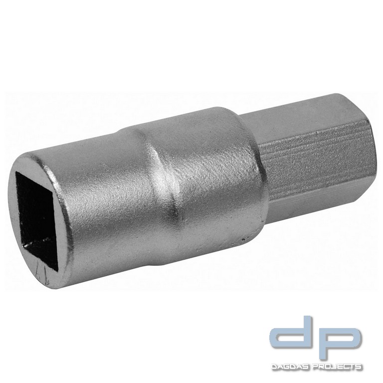 Schraubendrehereinsatz 1/2″, Edelstahl, SW 6 mm