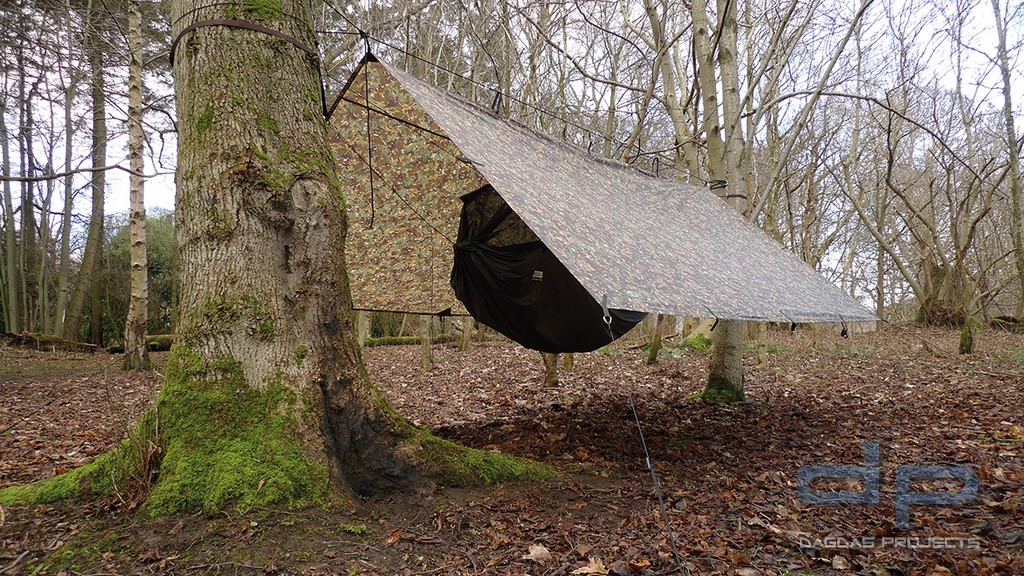 DD HAMMOCKS TARP 3,5 X 3,5 in Camo