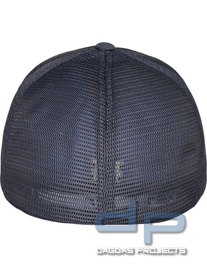 Flexfit Jaquard Camo Cap in Navy und Weiß in verschiedenen Größen