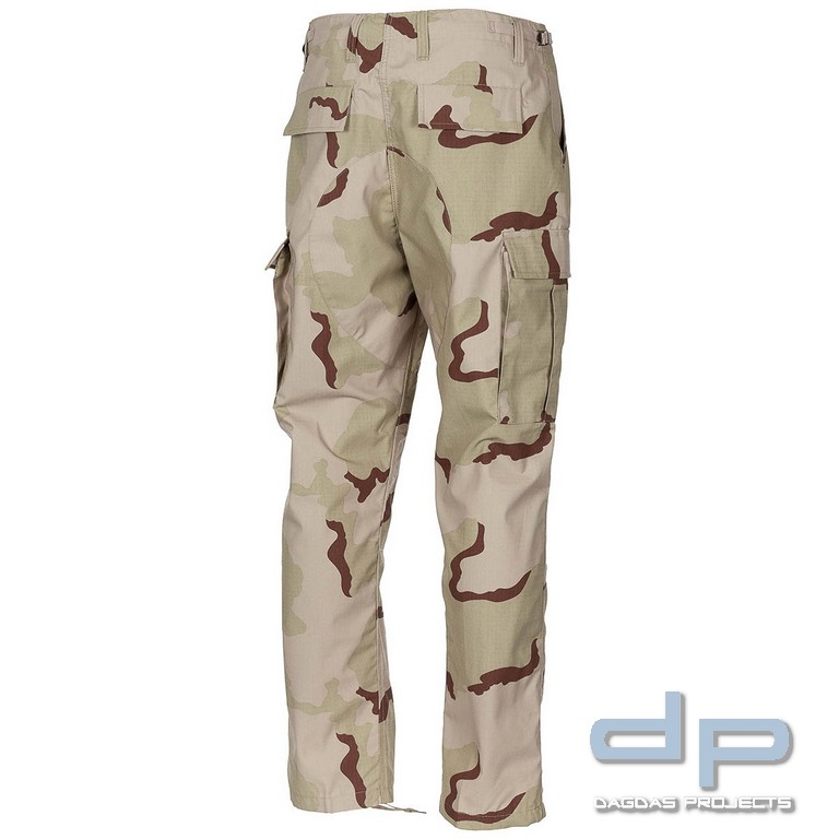 US Kampfhose, BDU, Rip Stop, 3 Farben desert