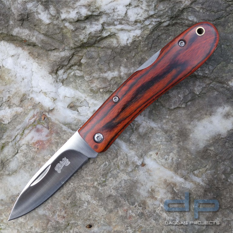 Taschenmesser Pakkaholz mit robuster Back Lock Mechanismus