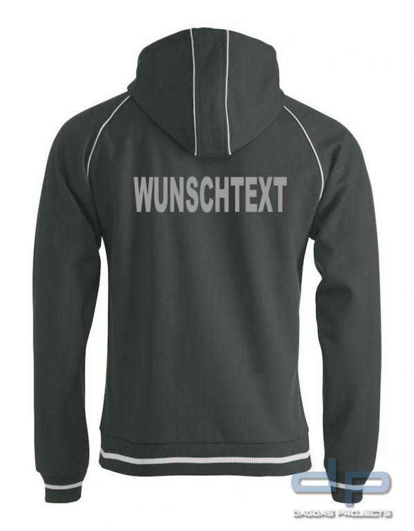 Behörden Sweat Jacke in verschiedenen Farben mit Aufdruck auf Wunsch
