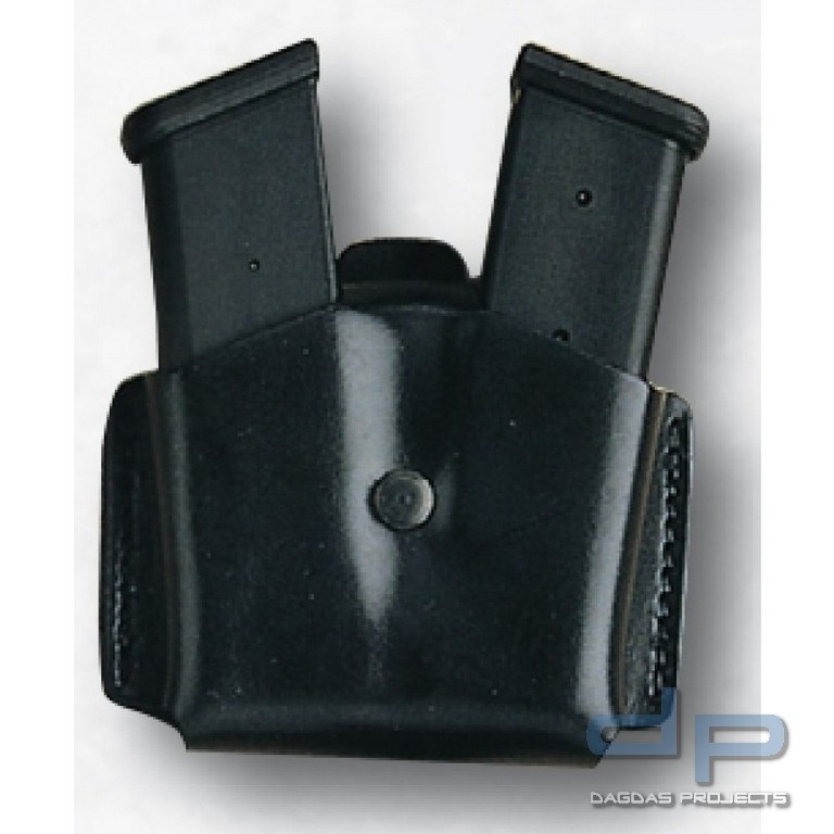 Leder-Magazintasche - offen