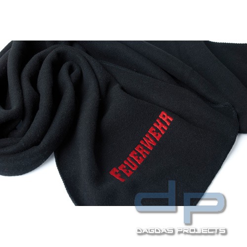 Fleece-Schal FEUERWEHR in verschieden Farben