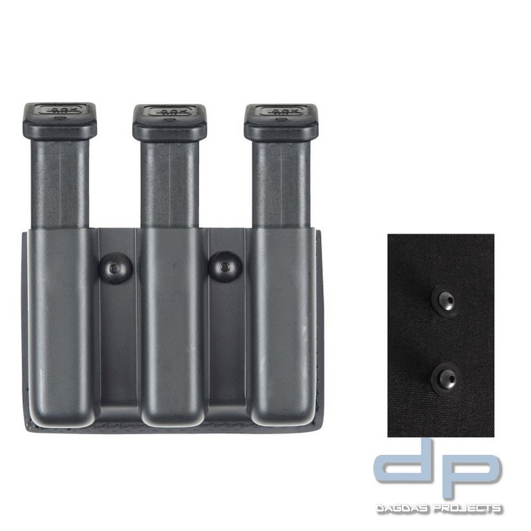 SAFARILAND® 775TAC STX Dreifach-Magazintasche Slimline (offen) in verschiednen Farben