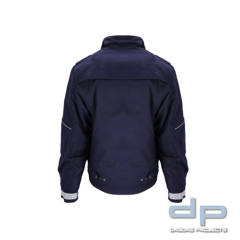 ETZEL® DIENSTBLOUSON NRW mit Aufdruck nach Wunsch in Reflex Silber