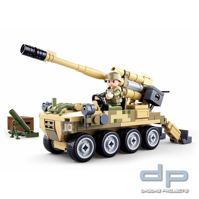 Sluban 8x8 All terrain Assault Vehicle M38-B0751 #16166