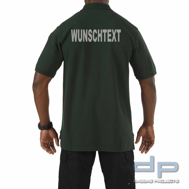 5.11 Professional Short Sleeve Polo verschiedene Farben mit Wunschaufdruck