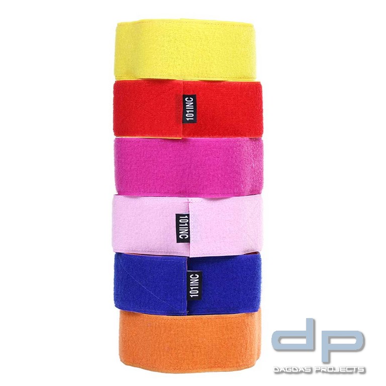 Arm strap mit Klettband in verschiedenen Farben