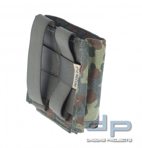 RECON MAGAZINTASCHE G36 MIT HALTEKLAMMER FLECKTARN