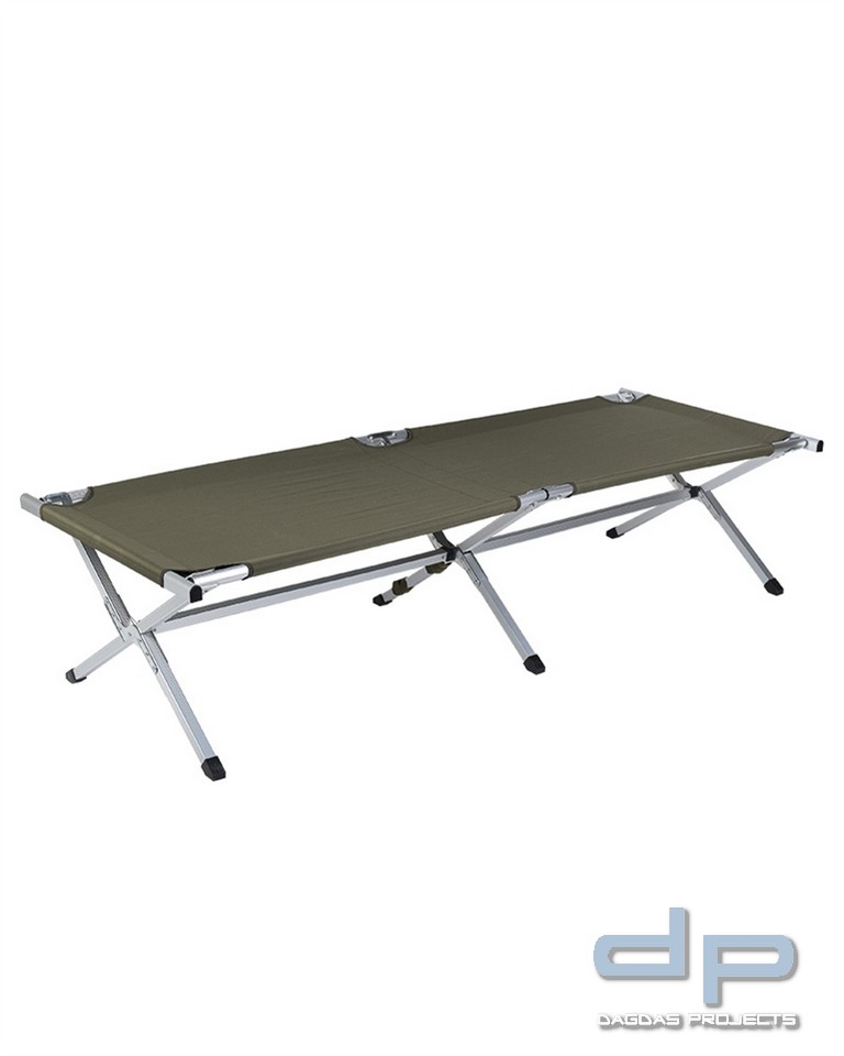 FELDBETT US TYP ALU M.TA.190X65 CM OLIV REINFORCED VPE 2