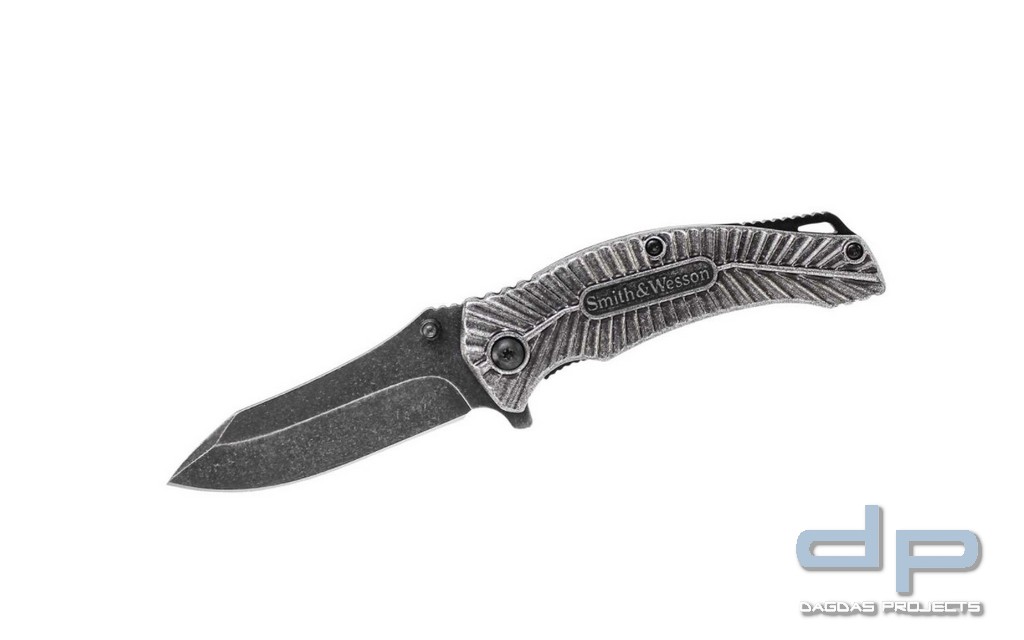 Einhandmesser im stonewashed Finish