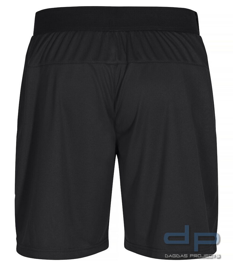 Basic Active Shorts in verschiedenen Farben mit Wunschaufdruck