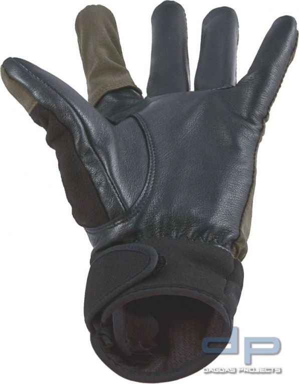 SealSkinz Coolmax Shooting Glove Oliv/Schwarz