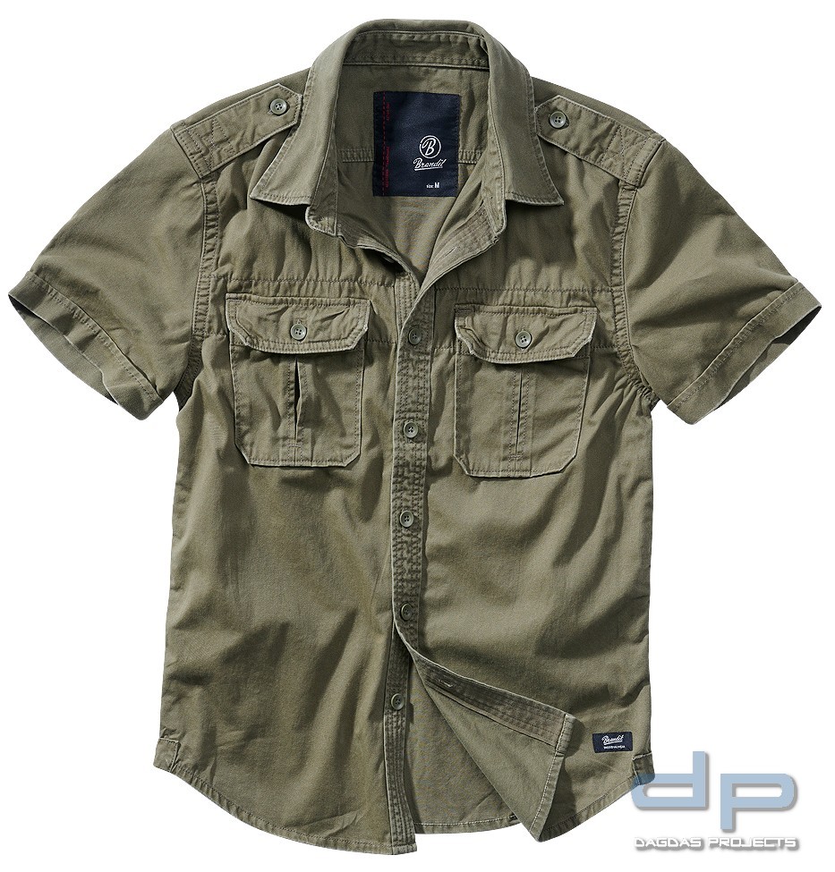 Vintage Shirt shortsleeve in verschiedenen Farben