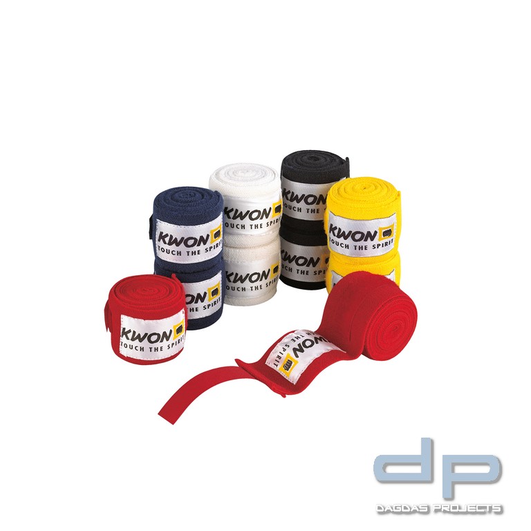 Boxbandagen elastisch 2,5 m in verschiedenen Farben