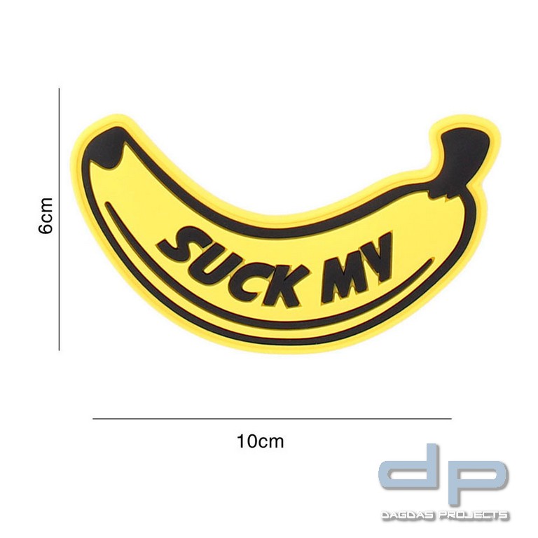 Patch 3D PVC Suck My