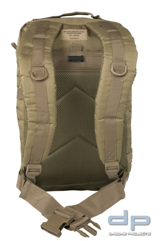 US Assault Pack Large Laser Cut verschiedene Farben