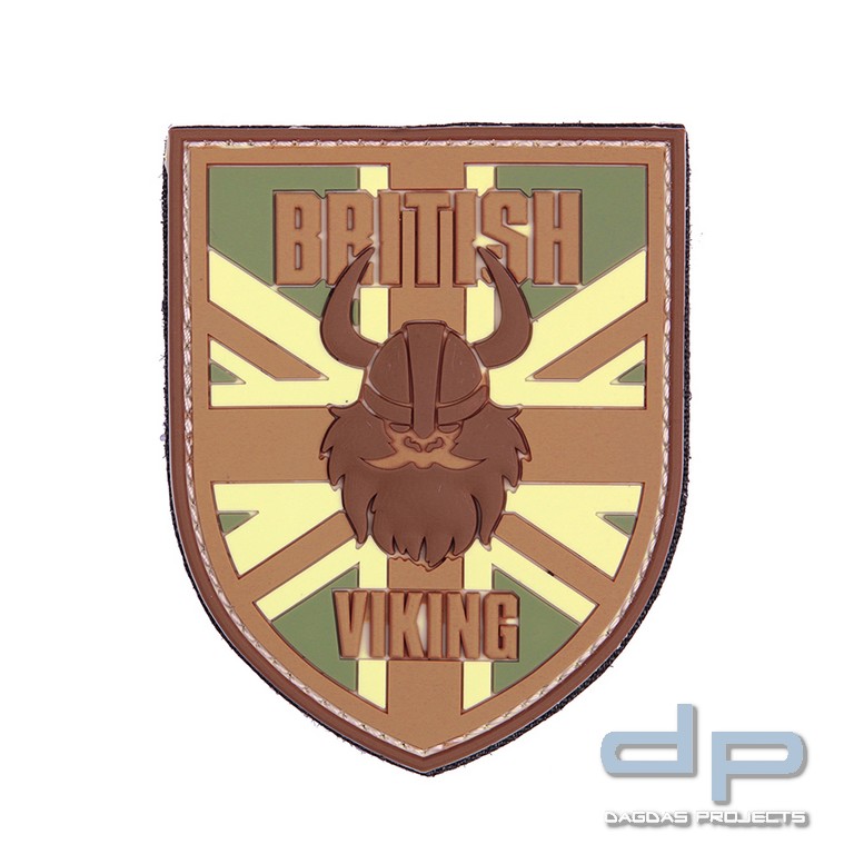 Emblem 3D PVC British Viking multi