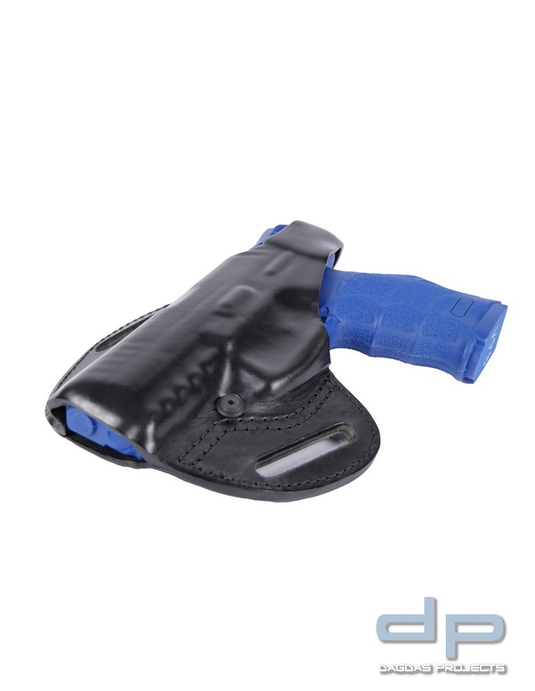 COP® 210RDS Pancake Gürtelholster mit Zusatzsicherung, Leder, 50mm BL