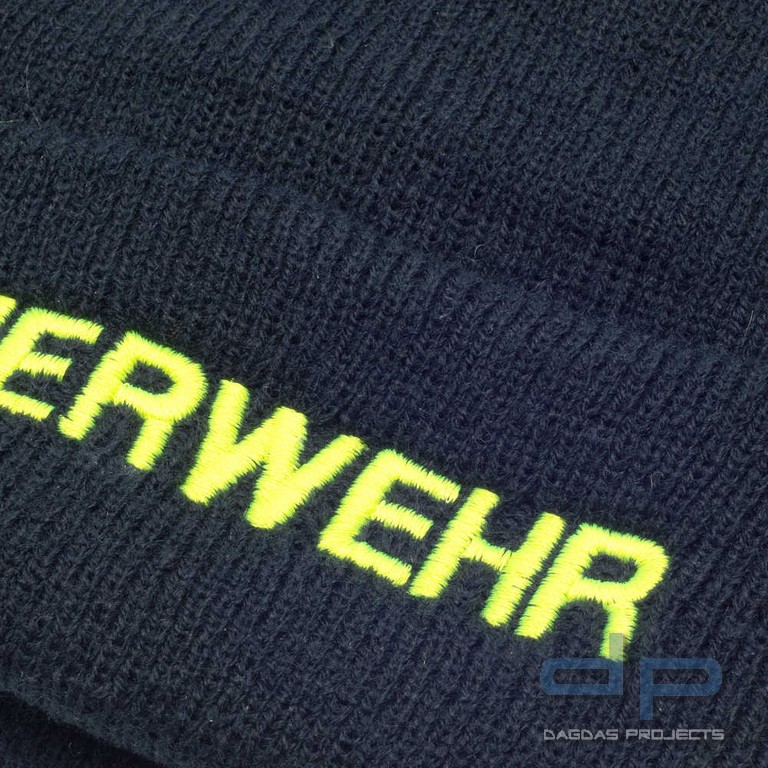 PACOTEX® Premium Wintermütze Strickmütze marineblau mit 3M Thinsulate Wärmeisolation