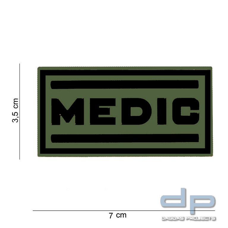 Emblem PVC Medic grün