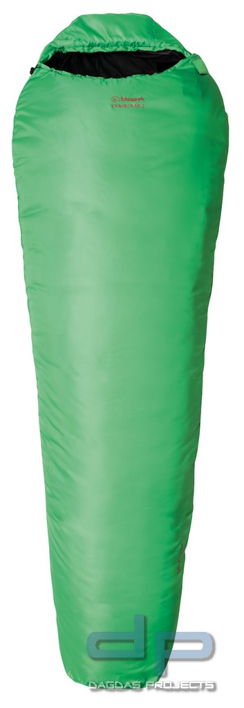 SNUGPAK SCHLAFSACK TRAVELPAK 3 EMERALD GREEN