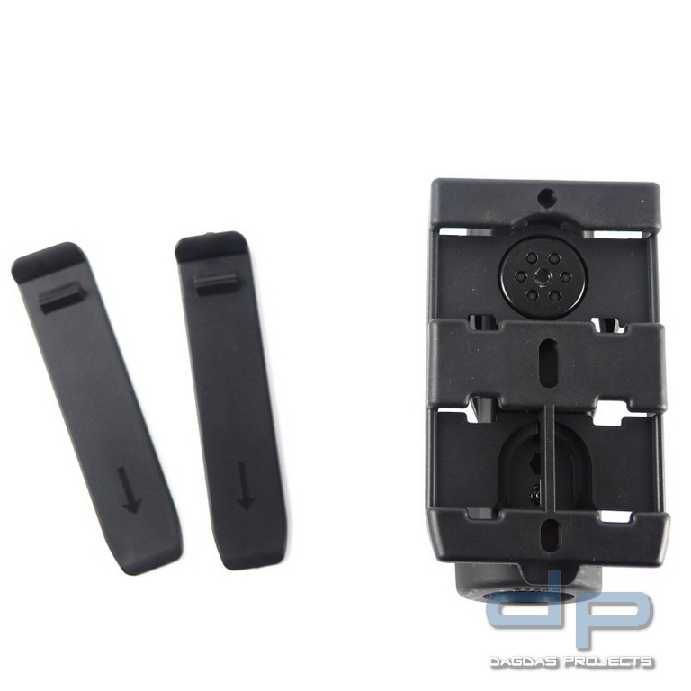 ESP® Taschenlampen Holster LHU74, für zwei Molle Schlaufen, 360° drehbar