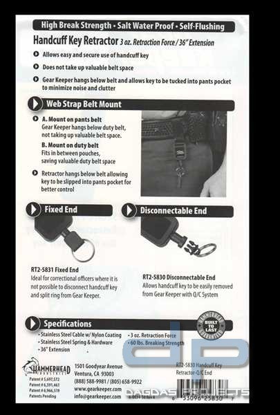 GearKeeper RT2-5831 Velcro 85 g 91 cm Fix End